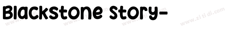 Blackstone Story字体转换